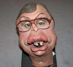 An original puppet from the hit TV show.