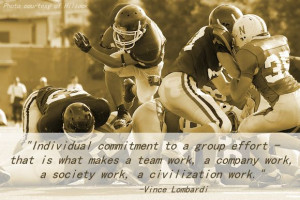 VINCE LOMBARDI QUOTE #leadership #teamwork #humility http ...