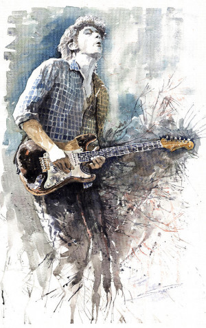 Jazz Rock John Mayer 05 Painting