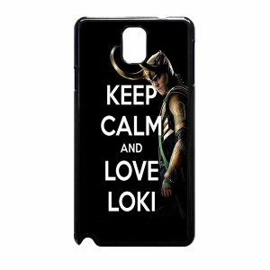 Keep Calm And Love Loki Samsung Galaxy Note 3 Case