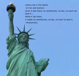 wanted to share some inspirational quotes about freedom and liberty ...