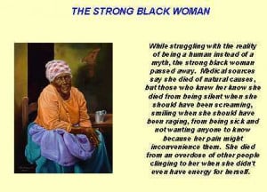 Strong Black Woman Image