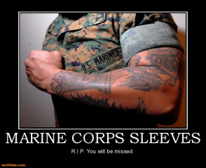 Marine Corps Motivational Poster...