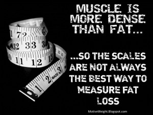 ... 5lbs of fat and 5lbs of muscle side by side the fat would look about