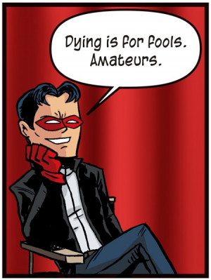 Jason Todd...Can't seem to stay dead.)