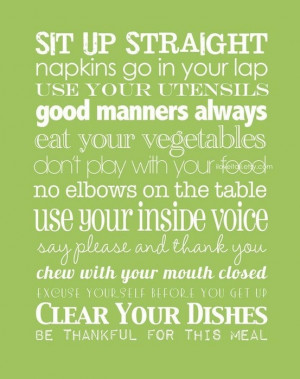 Quotes for kitchen table