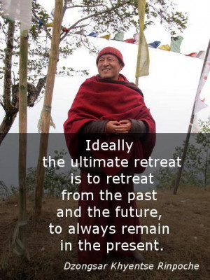 The ultimate retreat