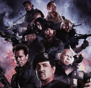 ... Chuck Norris isn't featured in The Expendables 2, The Expendables 2