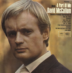 David McCallum Music - A Part Of Me UK LP RECORD T2432