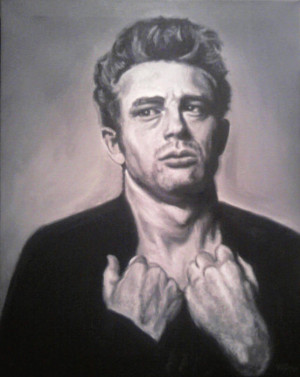 James Dean Painting - Robert Brown