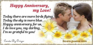 do love you my darlingim so grateful to you anniversary quote