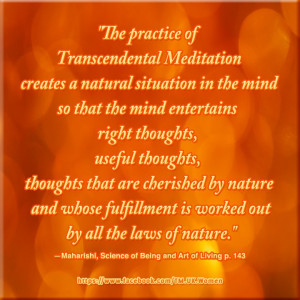 ... Transcendental Meditation® makes this easy and enjoyable :) Check TM