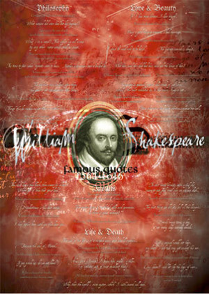 Quoting Shakespeare Poster Text