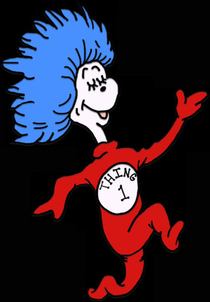 Thing 1 And Thing 2 Clipart - Cliparts.co