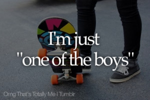 tagged as one of the boys boys guys truth girly yup girl skateboard ...