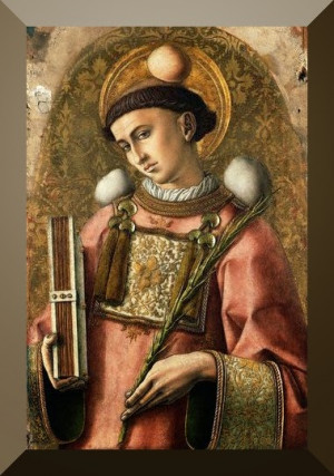Saint Stephen, First Martyr Quote