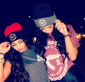 pretty swag girls dope style