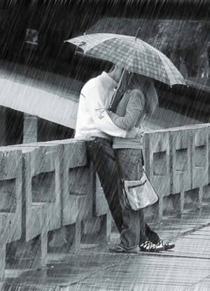 Beautiful Rain and Lovers Photography
