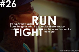 26, boy, fight, girl, quote - inspiring picture on Favim.com