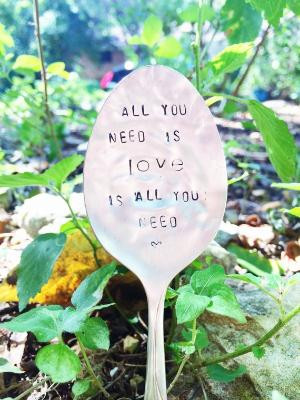 ... Gift Ideas - Beatles Quote - Stamped Spoon by SweetThymeDesign