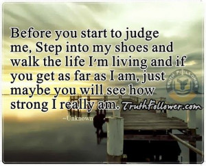being judged quotes