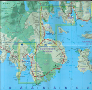 national park quickmap $ 7 95 bar harbor quickmap acadia national park ...