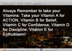 Vitamins quote #2