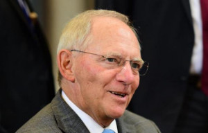 Le ministre allemand des Finances, Wolfgang Schäuble, le 11 mai 2015 ...