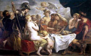 Hera and the Golden Apple of Discord