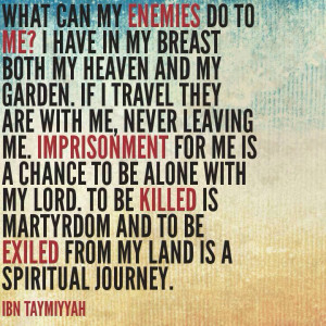 Ibn Taymiyyah Quote