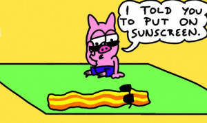 Sunscreen by The Cartoon Guy