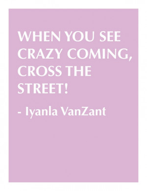Iyanla VanZant on the Oprah Winfrey show.....but what do you do if ...