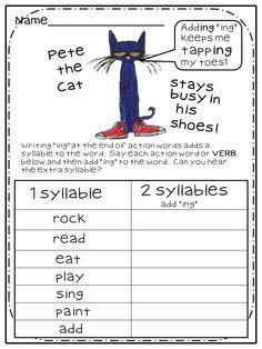 Pete the Cat- Rocking in My School Shoes Unit-- Adding 