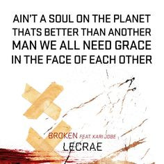 ... face of each other ~ Lecrae lyrics 