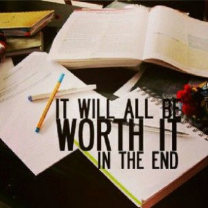 motivation .. study on a Sunday. one sentence .. many to go!
