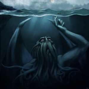 ... cthulhu Sea Monster leviathan Howard Phillips Lovecraft HP Lovecraft