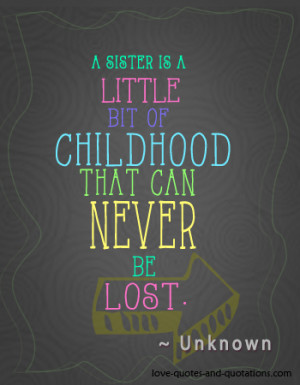 cute sister quotes