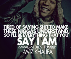 Wiz Khalifa Swag Quotes Swag-notes