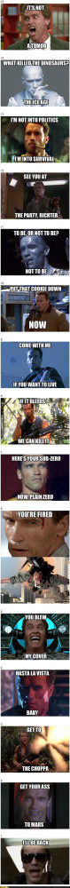 Schwarzenegger Quotes Terminator