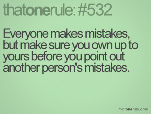 admit your mistakes quotes