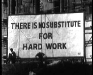 Defining Hard Work in Real Terms