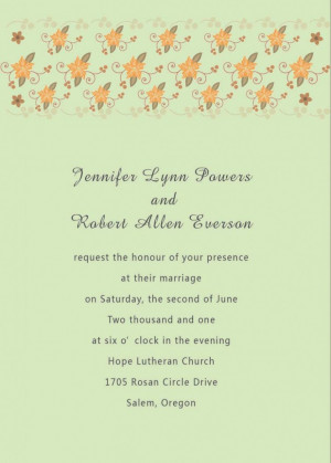 The glamorous pics below, is section of Wedding Invitation Message to ...