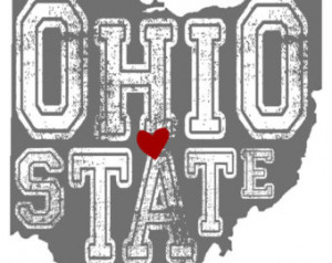 Ohio State; Buckeye print; Digital file; Ohio State sign ...