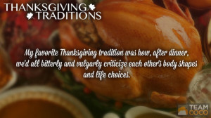 Thanksgiving tradition1