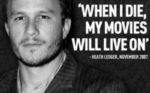 Heath Ledger Dead At 28