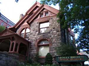 Molly Brown's House in Capitol Hill, yet another museum in the area ...