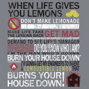 TShirtGifter presents: Portal 2 - Cave Johnson's Lemons