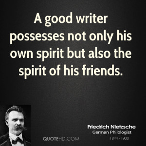 Good Writer Possesses