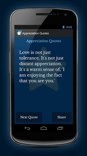 Appreciation Quotes