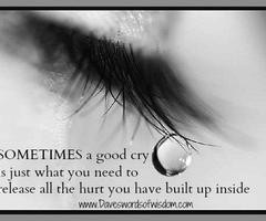 It's Okay To Cry... | via Facebook